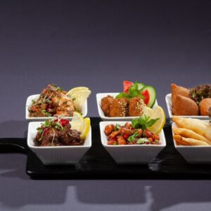 Assortiment des 4 entrées pour 4 pers.