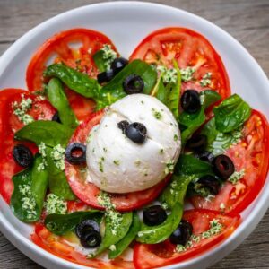 Salade Burrata / Tomates Anciennes